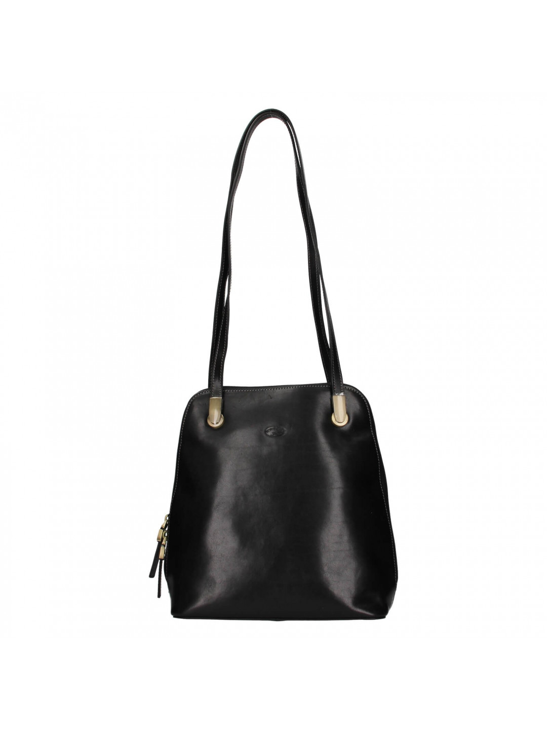 Dámská kožená batůžko kabelka Katana Maura – černá