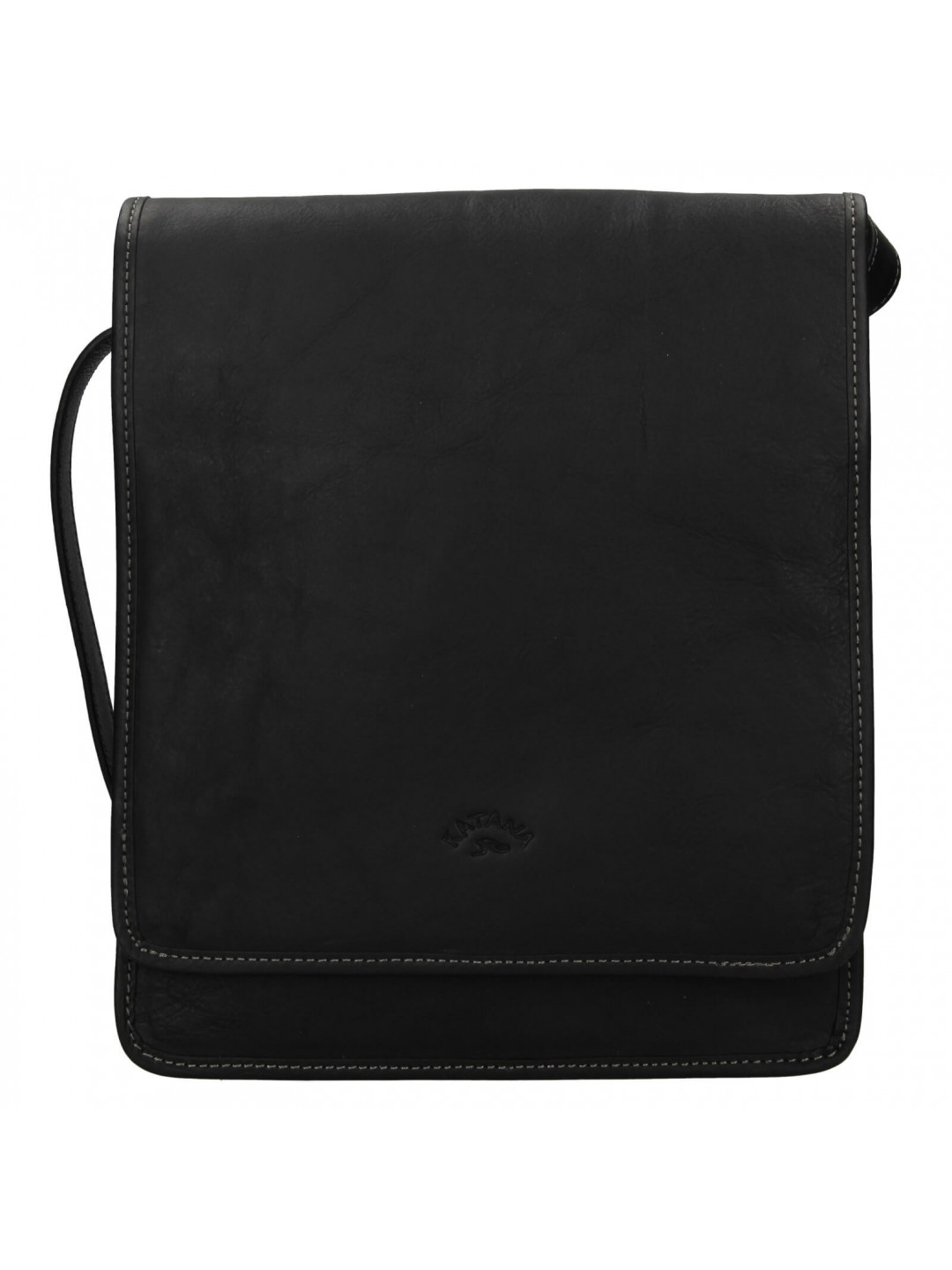 Pánská kožená taška Katana Krystof – černá