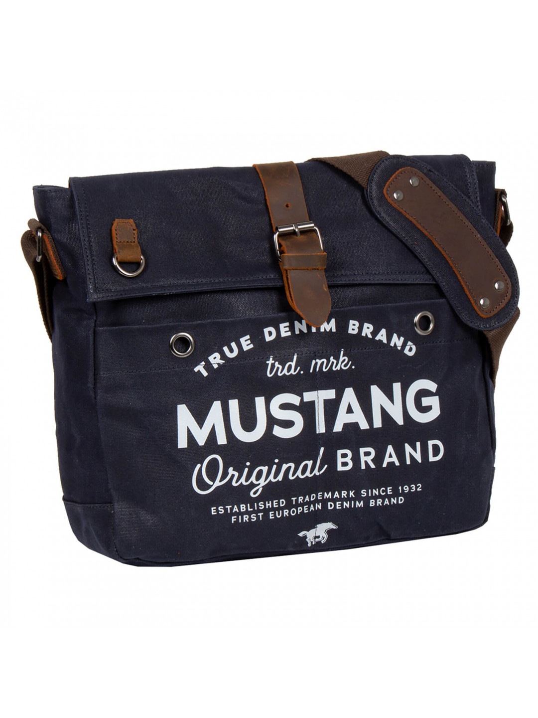 Pánská taška přes rameno Mustang Iggo – modrá