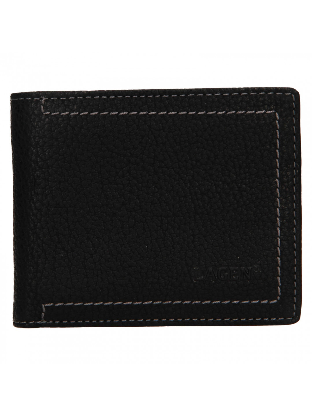 Pánská kožená peněženka Lagen Adrian – černá