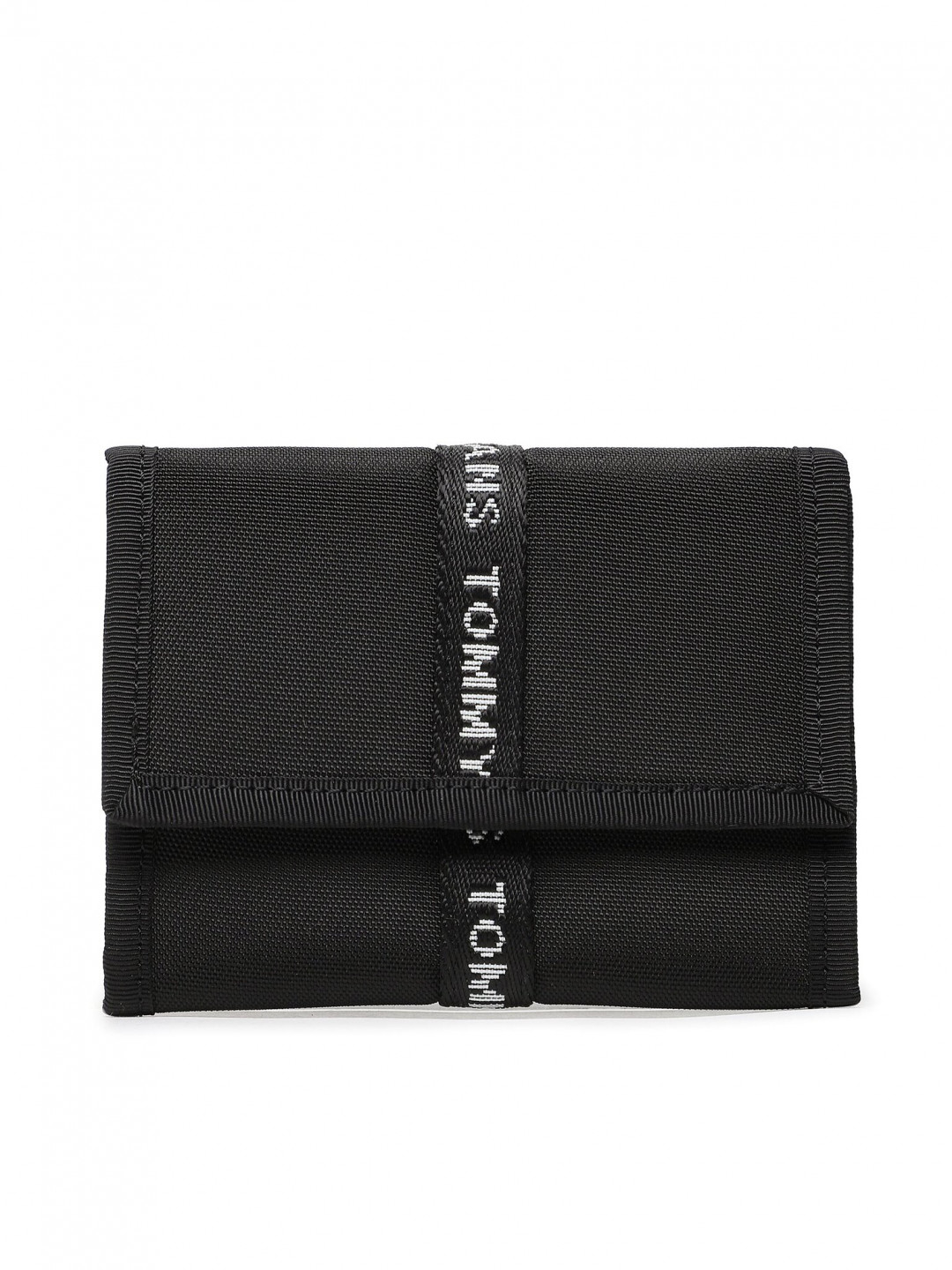 Tommy Jeans Velká pánská peněženka Tjm Essential Nylon Trifold AM0AM11220 Černá