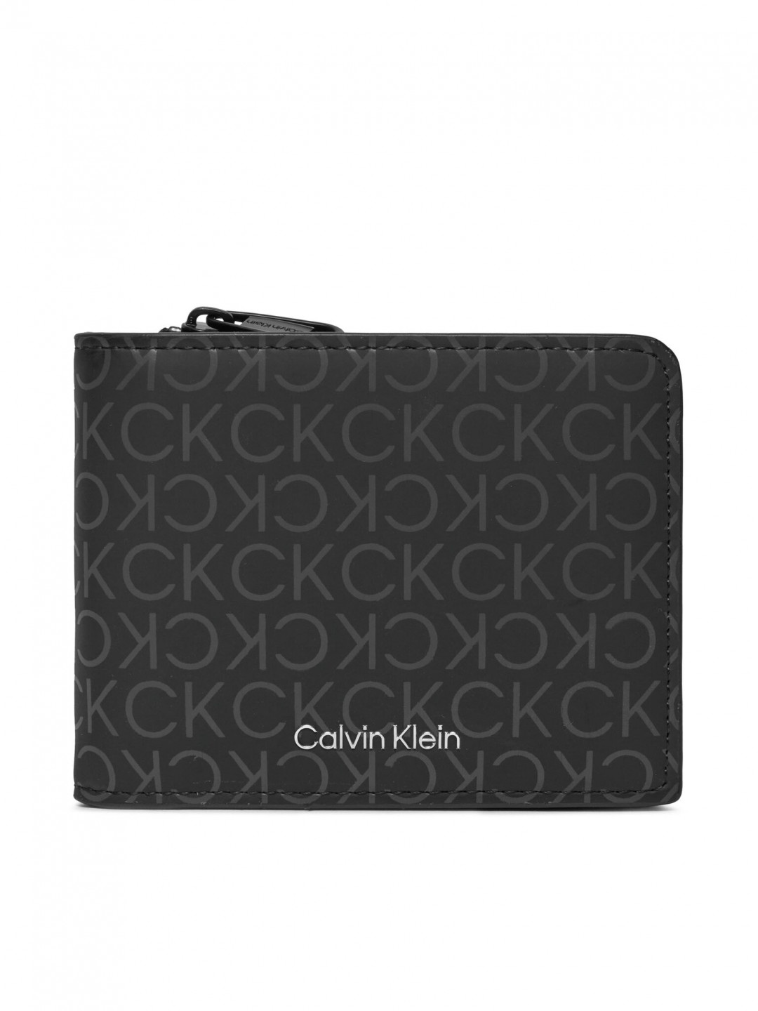 Calvin Klein Velká pánská peněženka Rubberized Bifold Half Z A K50K511376 Černá