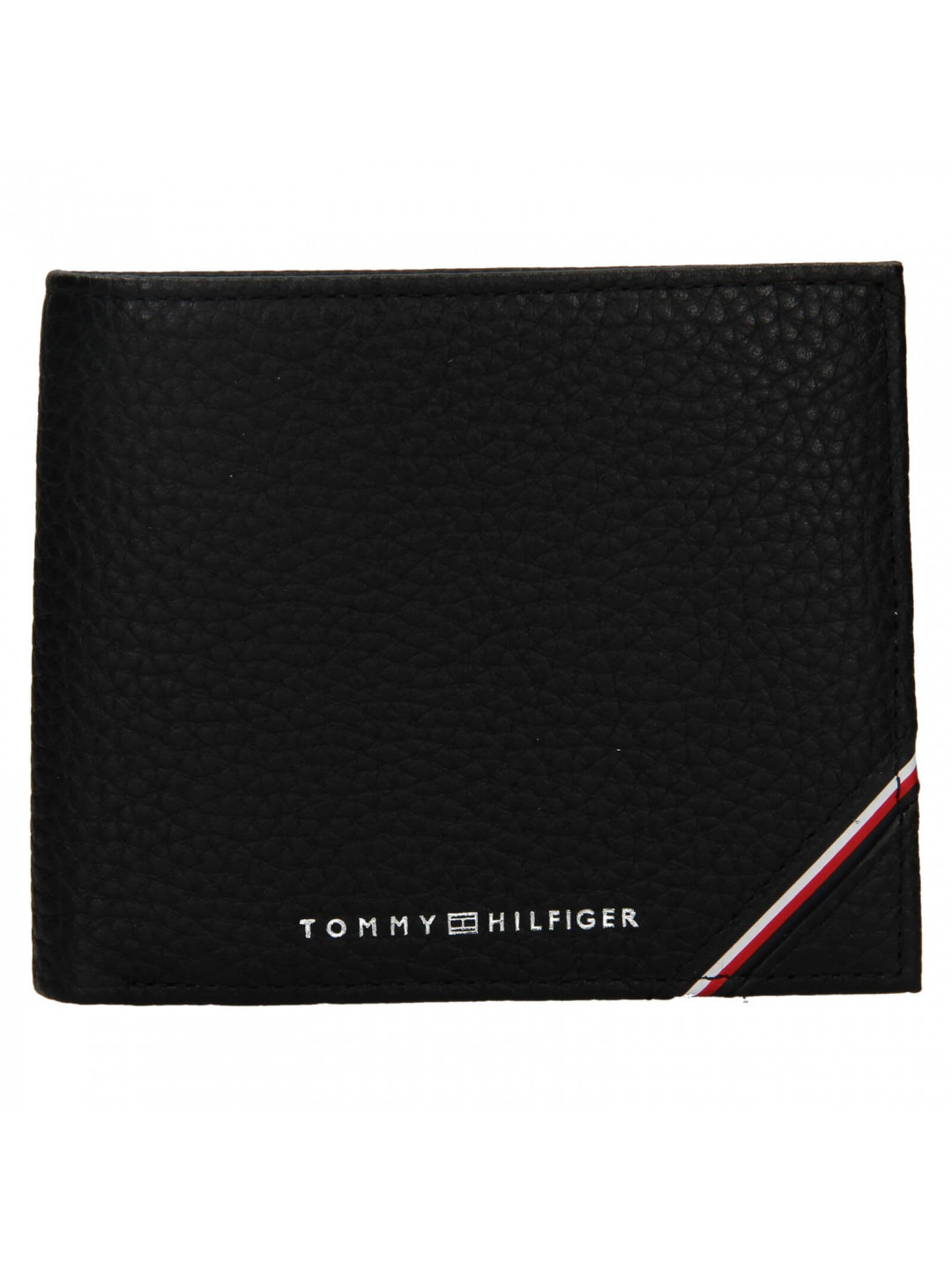 Pánská kožená peněženka Tommy Hilfiger Mateo – černá