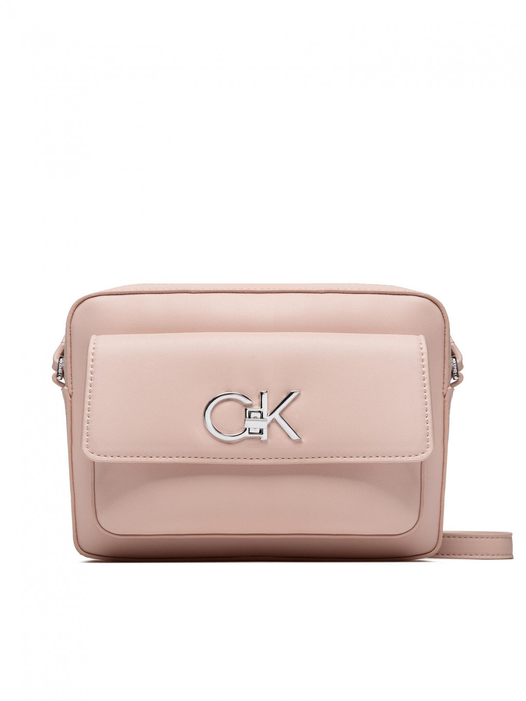 Calvin Klein Kabelka Re-Lock Camera Bag With Flap K60K609114 Růžová
