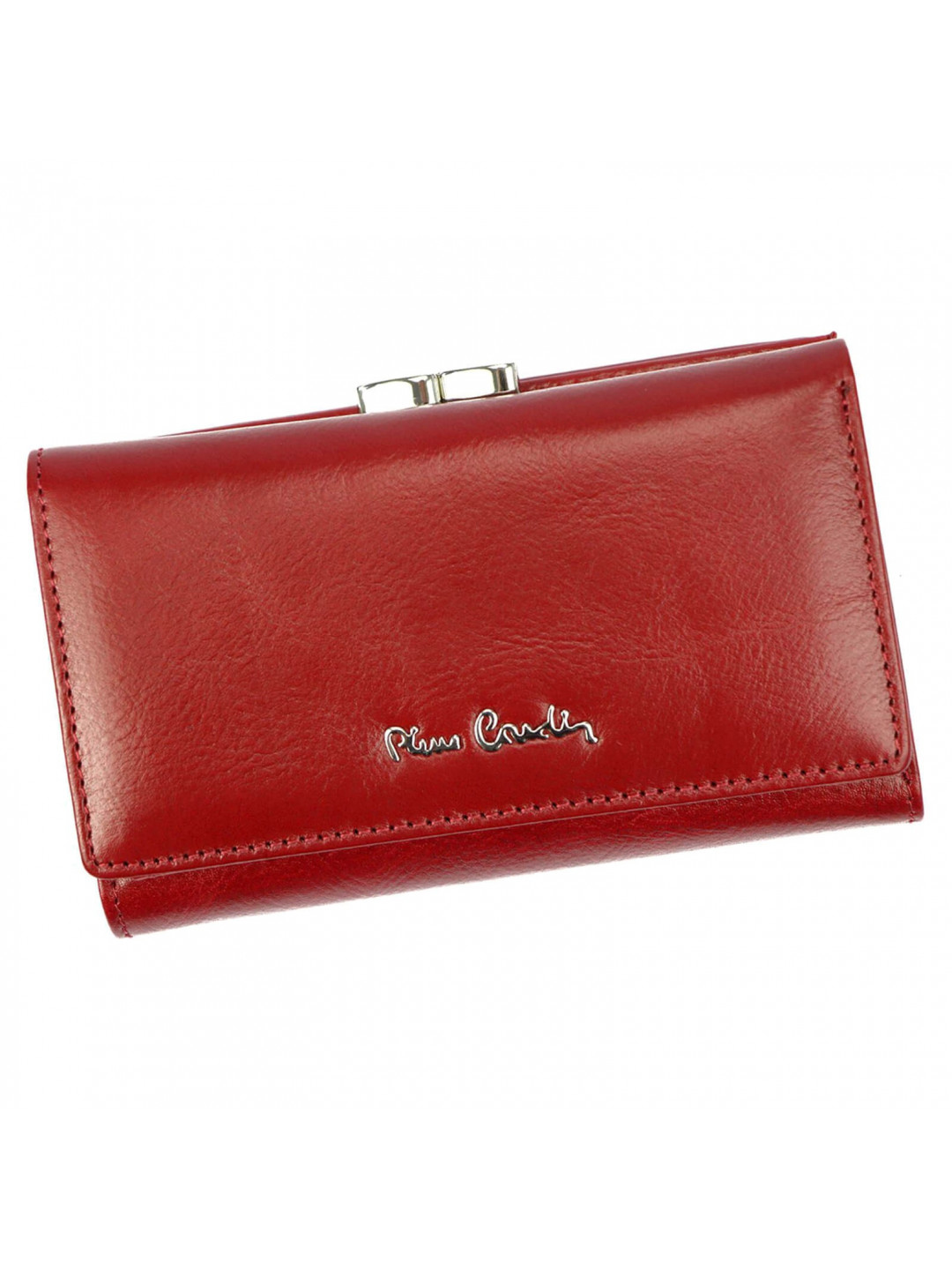 Dámská kožená peněženka Pierre Cardin Leilas – červená
