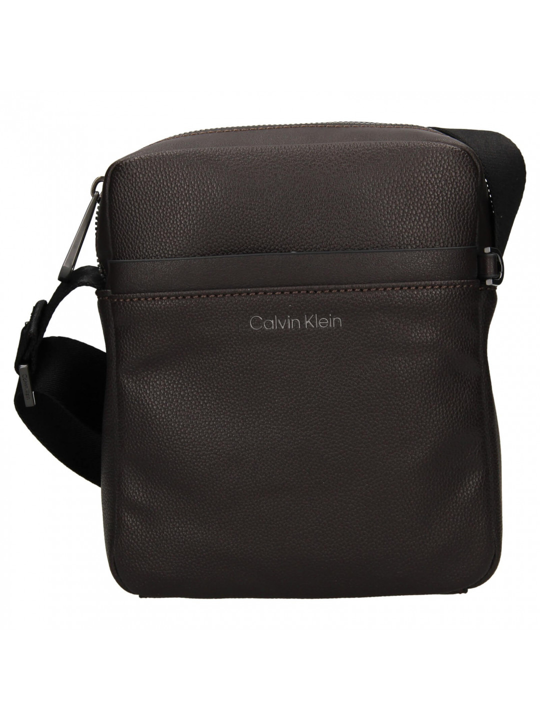 Pánská taška přes rameno Calvin Klein Levint – tmavě hnědá