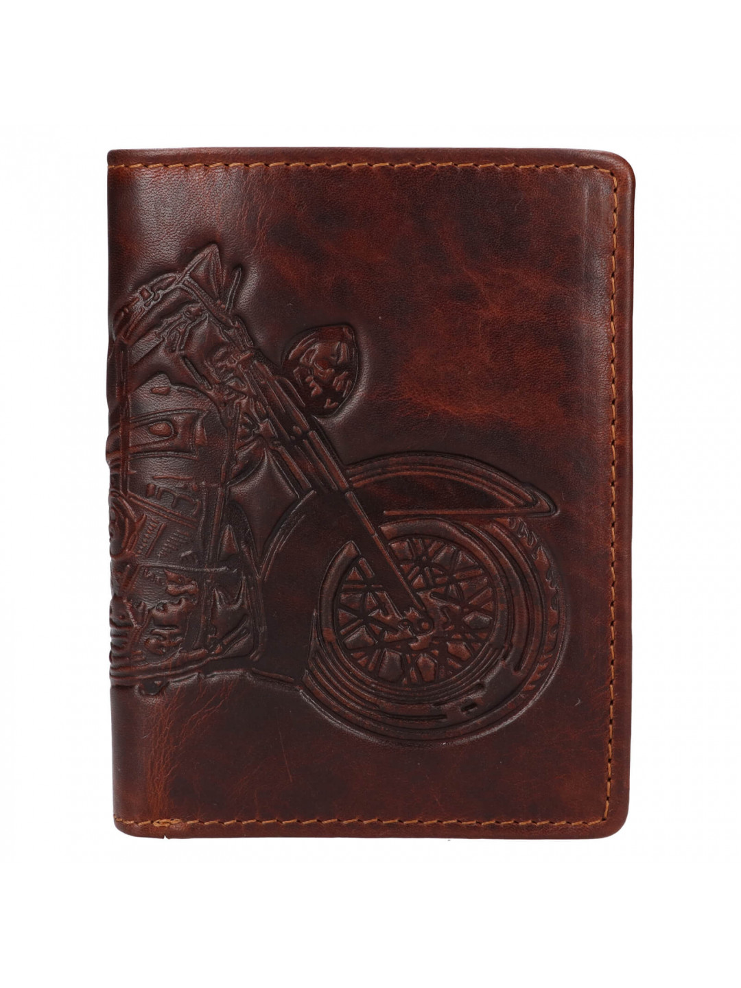 Pánská kožená peněženka Lagen Bjarne – hnědá