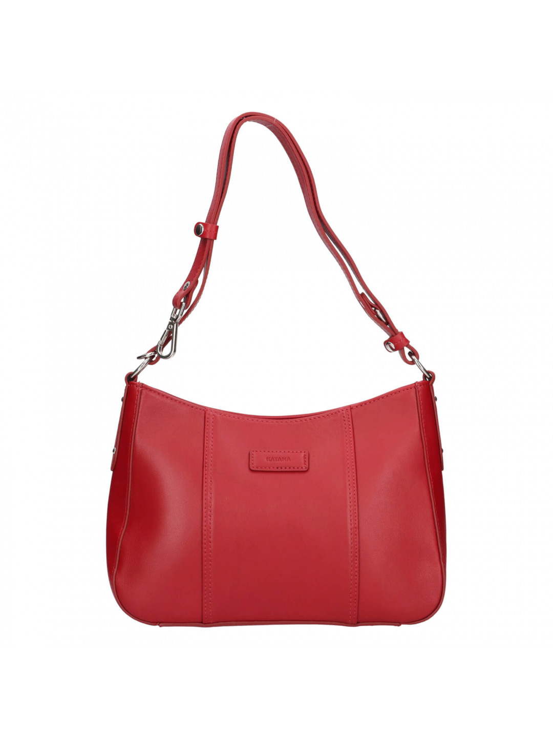Kožená dámská kabelka Katana Disa – červená