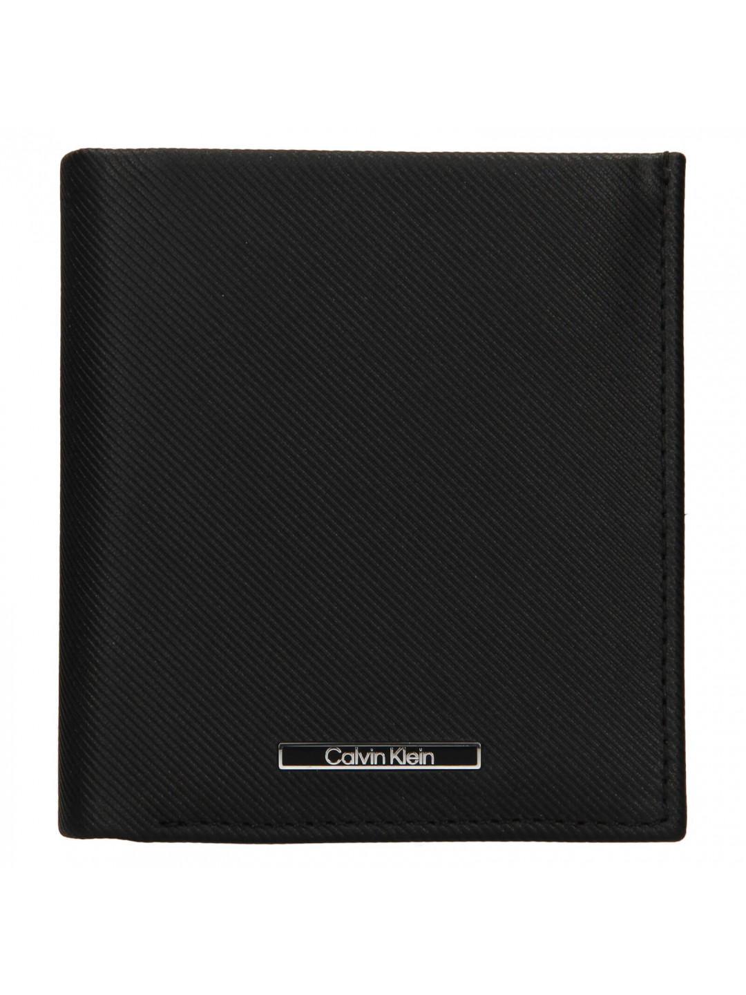 Pánská kožená peněženka Calvin Klein Lemoar – černá