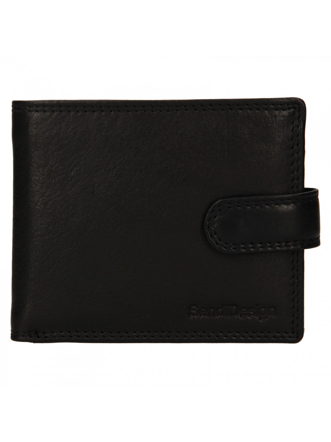 Pánská kožená peněženka SendiDesign Dowsn – černá