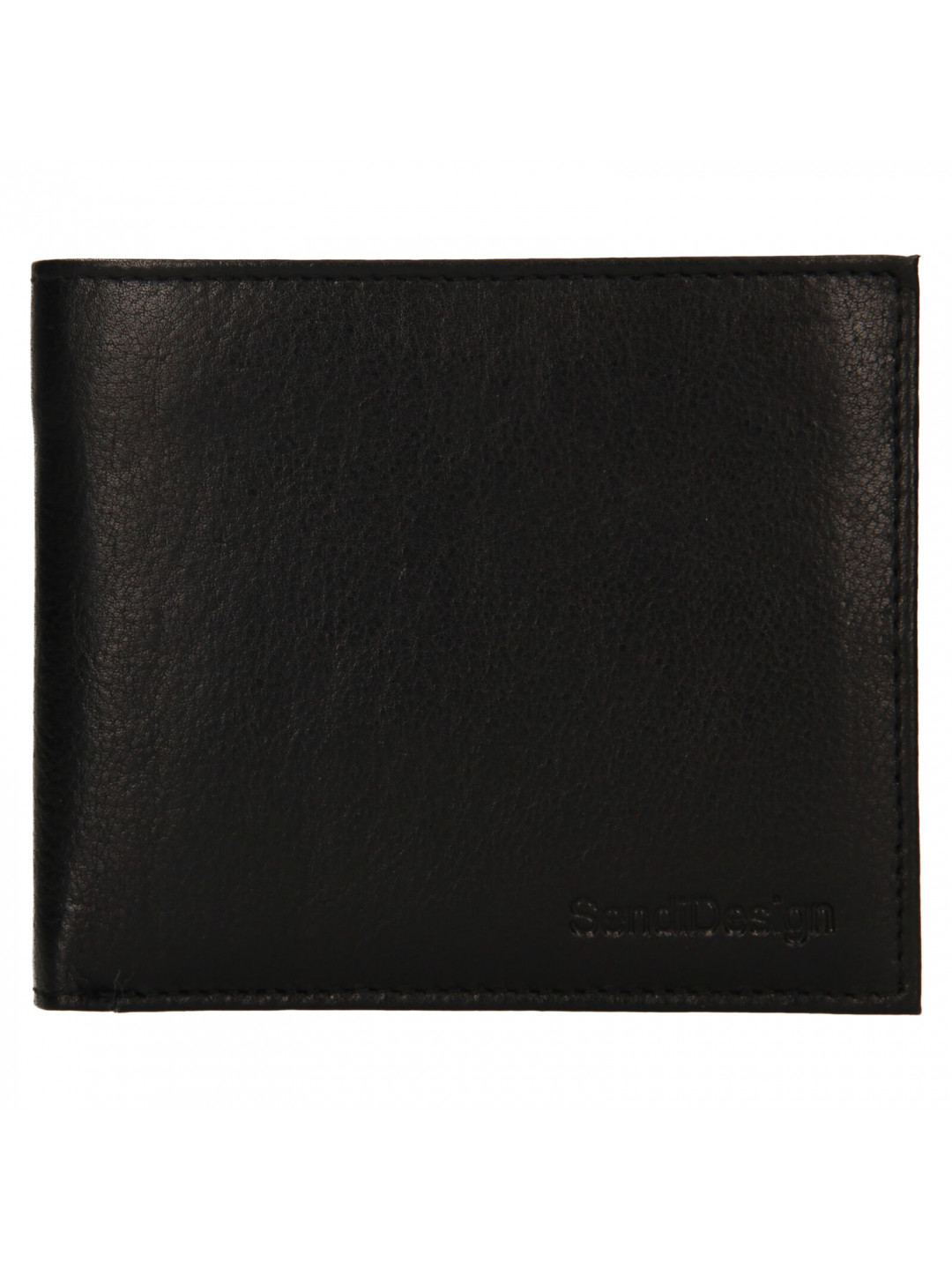 Pánská kožená peněženka SendiDesign Bredly – černá