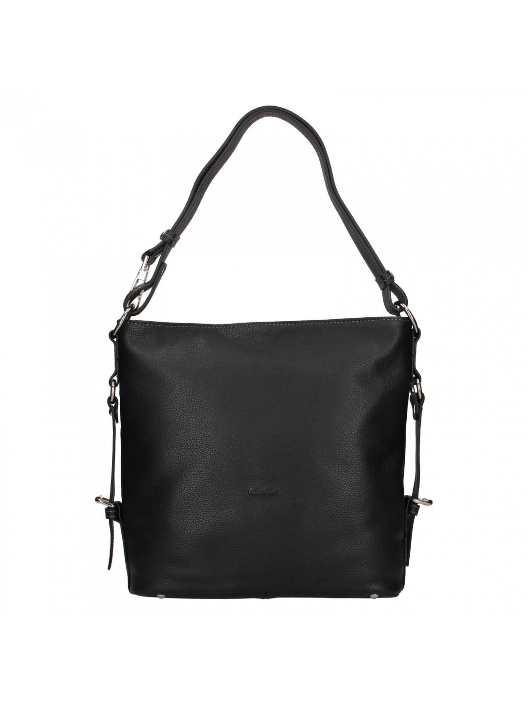 Elegantní dámská kožená kabelka Katana Nantes – černá