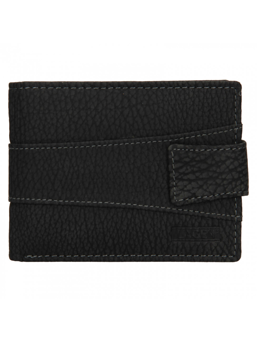 Pánská kožená peněženka Lagen Kevon – černá