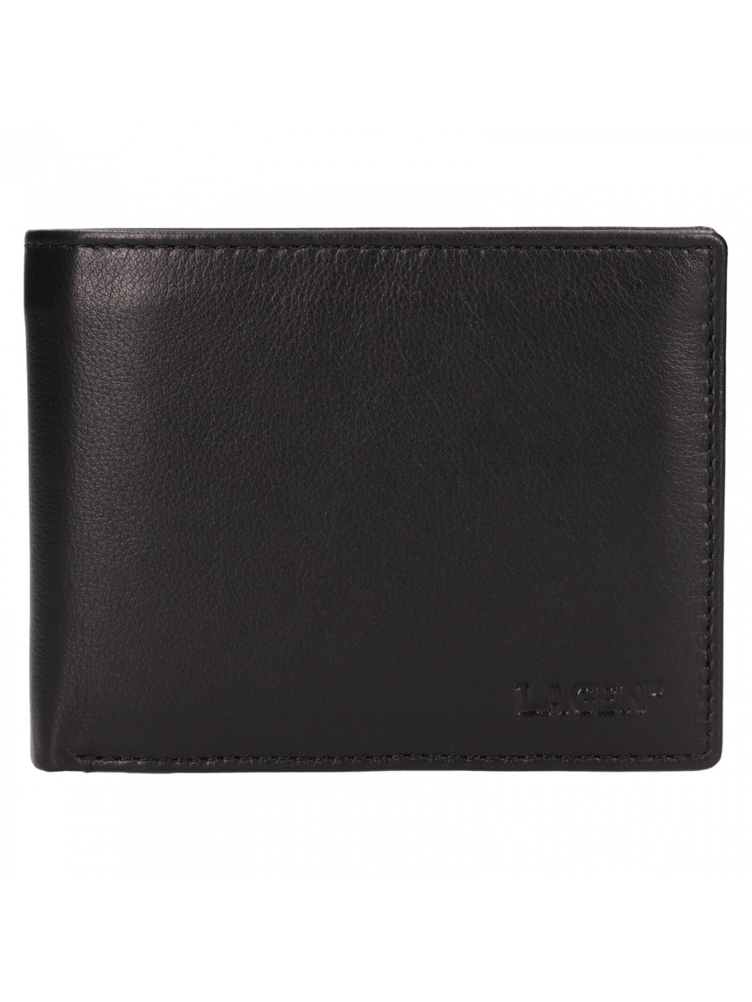 Pánská kožená peněženka Lagen Knut – černá