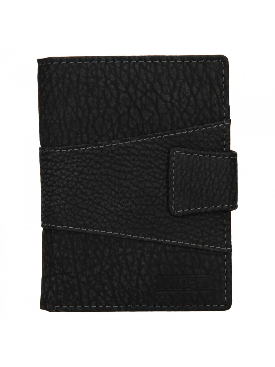 Pánská kožená peněženka Lagen Connor – černá