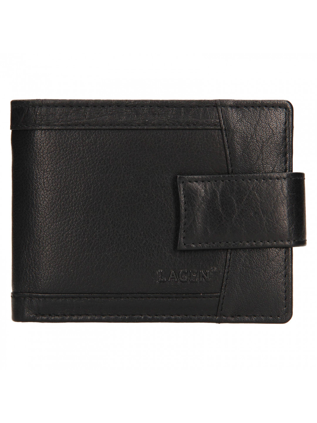 Pánská kožená peněženka Lagen Jacki – černá