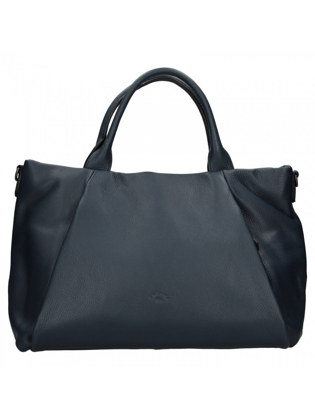 Elegantní dámská kožená kabelka Katana Stella – tmavě modrá