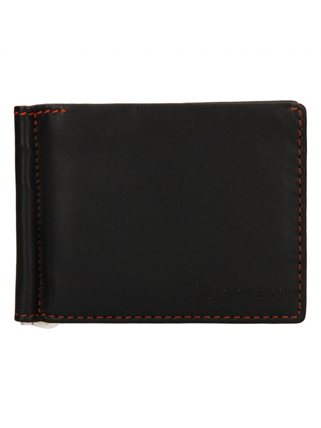 Pánská kožená peněženka Lagen Libor – tmavě hnědá
