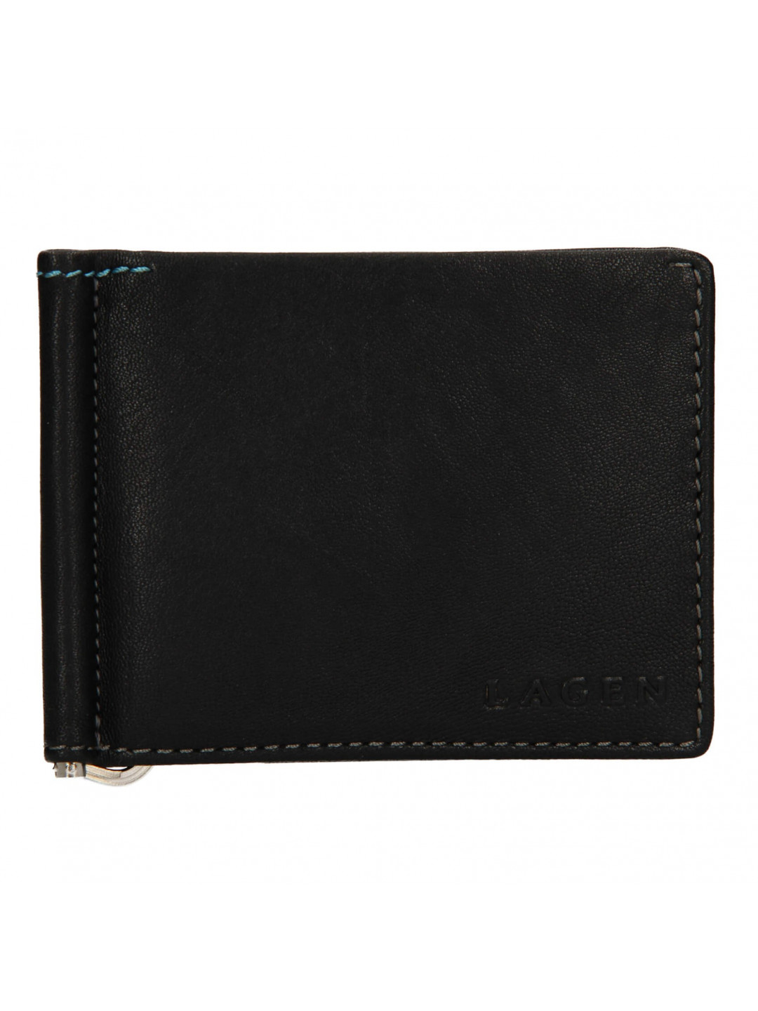 Pánská kožená peněženka Lagen Libor – černá