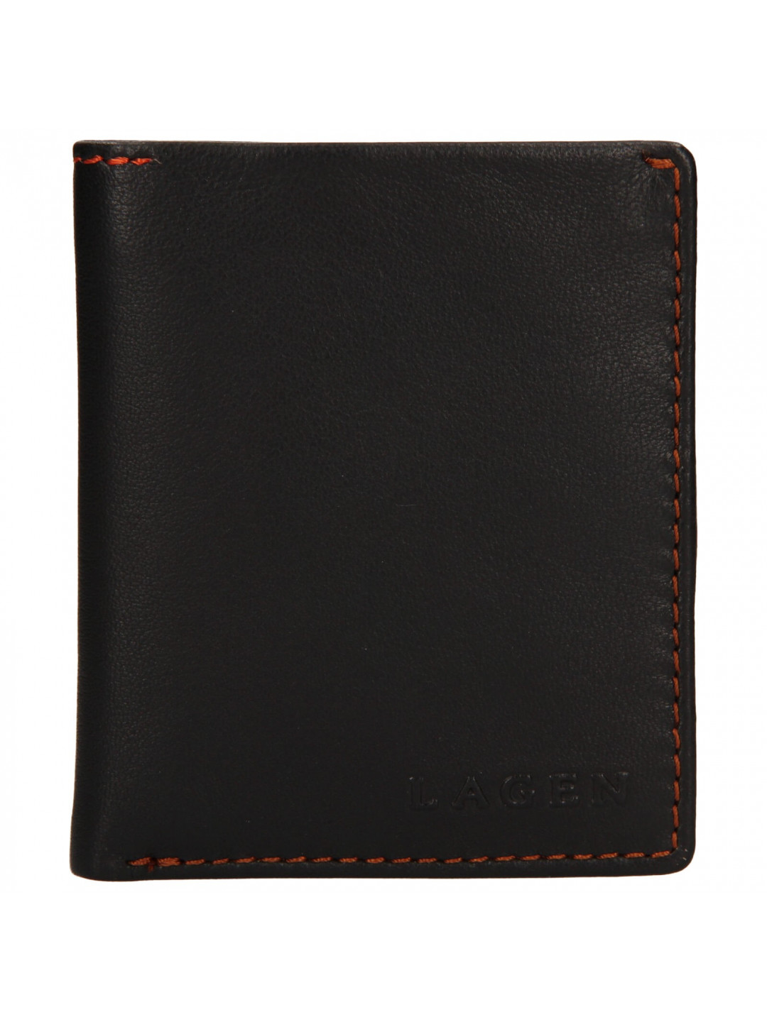 Pánská kožená peněženka Lagen Patrik – tmavě hnědá