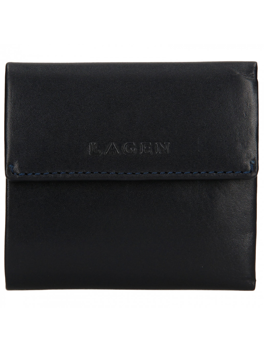 Dámská kožená peněženka Lagen Aneta – modrá