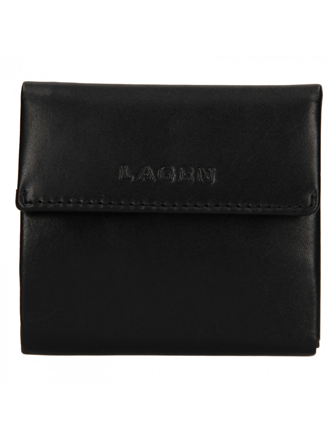 Dámská kožená peněženka Lagen Aneta – černá