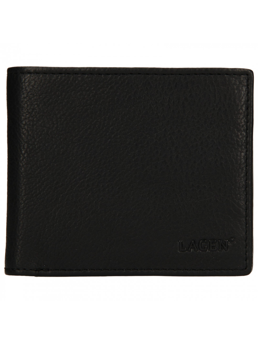 Pánská kožená peněženka Lagen Jan – černá
