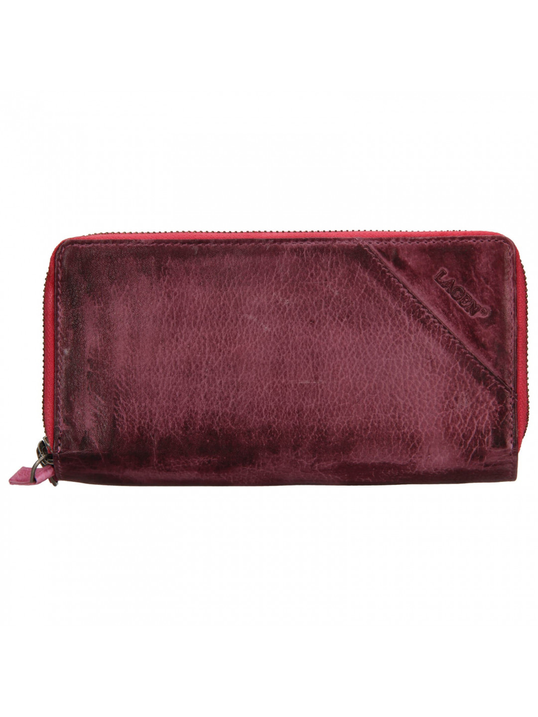 Dámská kožená peněženka Lagen Eva – fialová