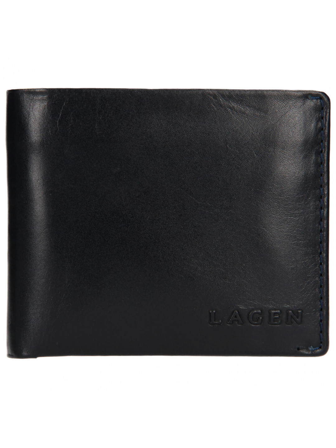Pánská kožená peněženka Lagen Dalimil – modrá