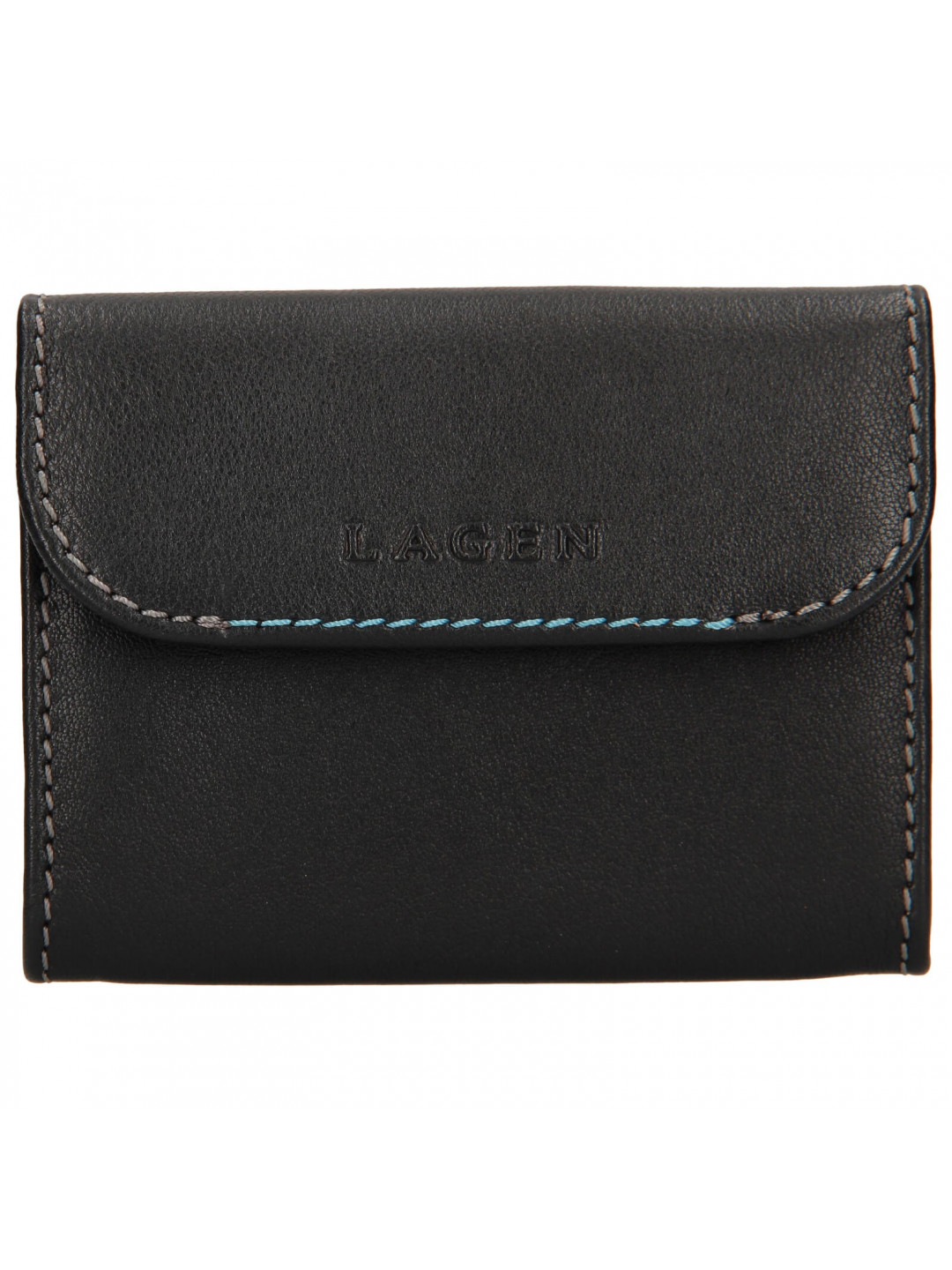 Pánská kožená peněženka Lagen Robin – černá
