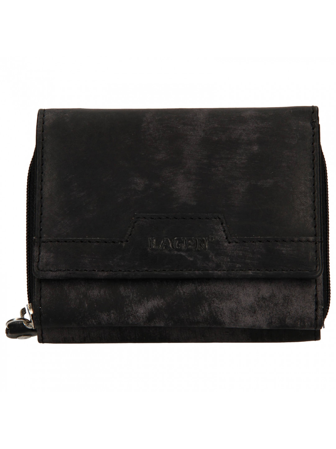 Dámská kožená peněženka Lagen Olivia – černá