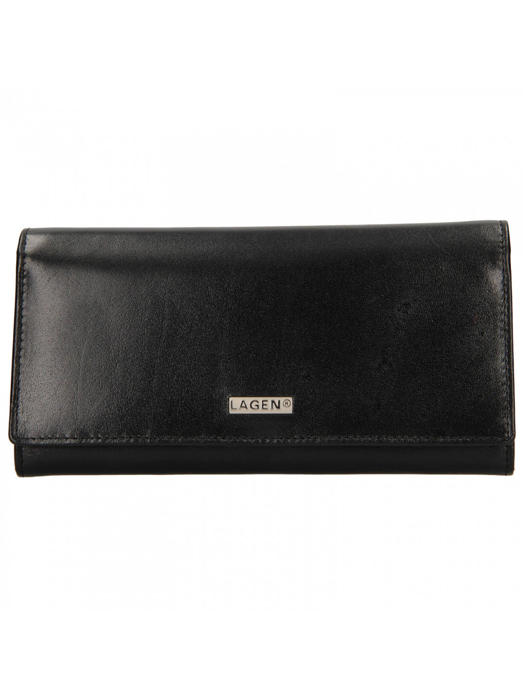 Dámská kožená peněženka Lagen Nathalie – černá