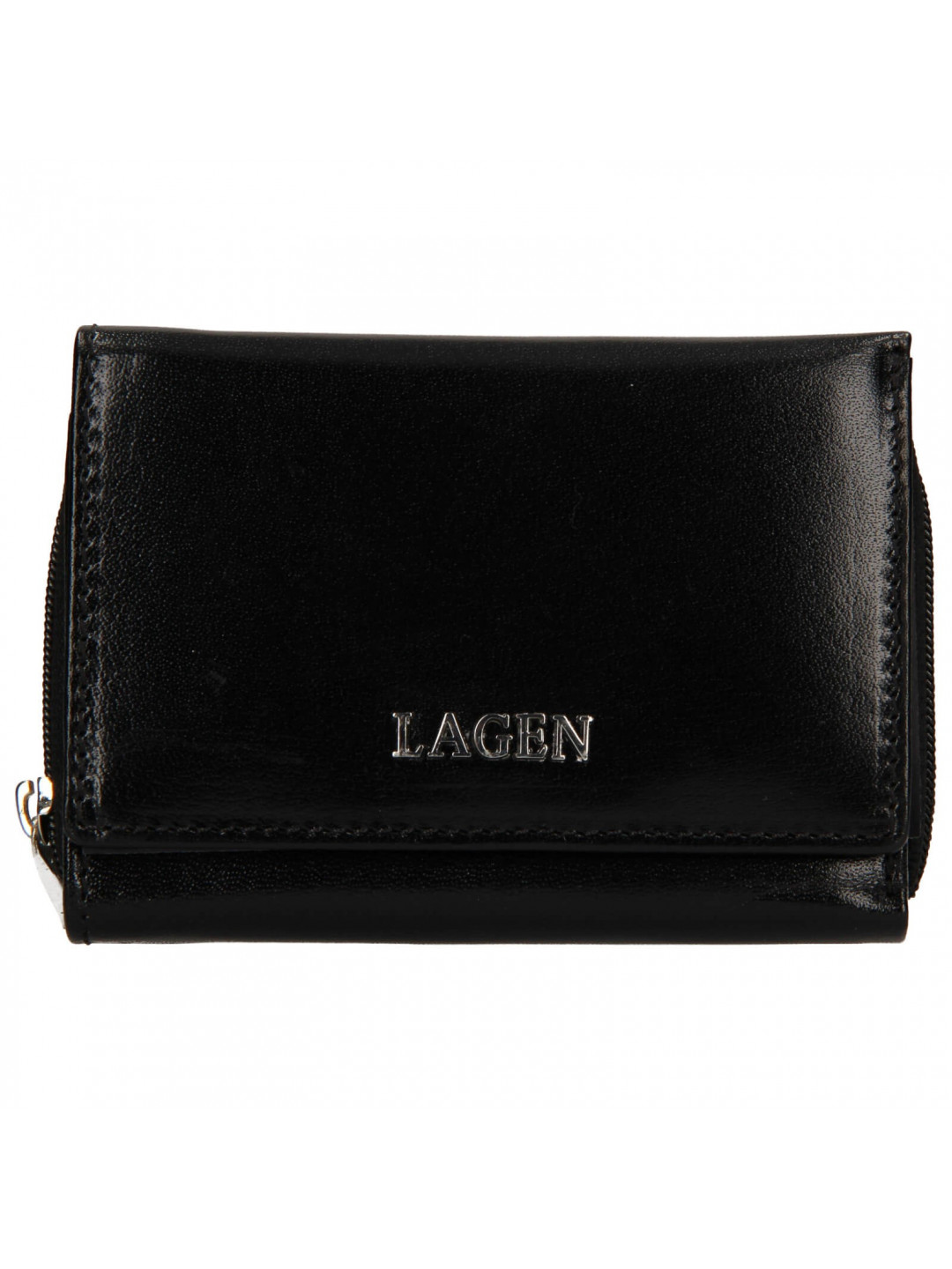 Dámská kožená peněženka Lagen Béta – černá
