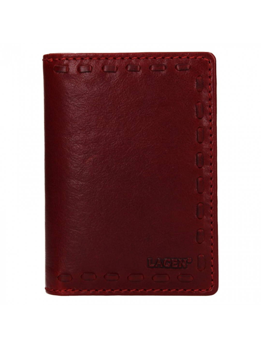 Dámská kožená peněženka Lagen Martinas – vínová