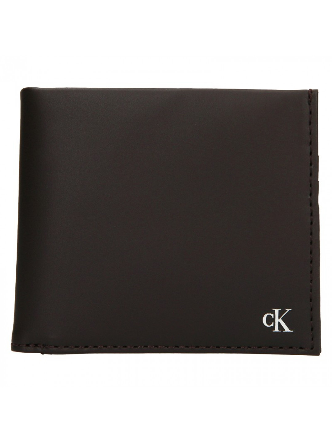 Pánská kožená peněženka Calvin Klein Bill – hnědá