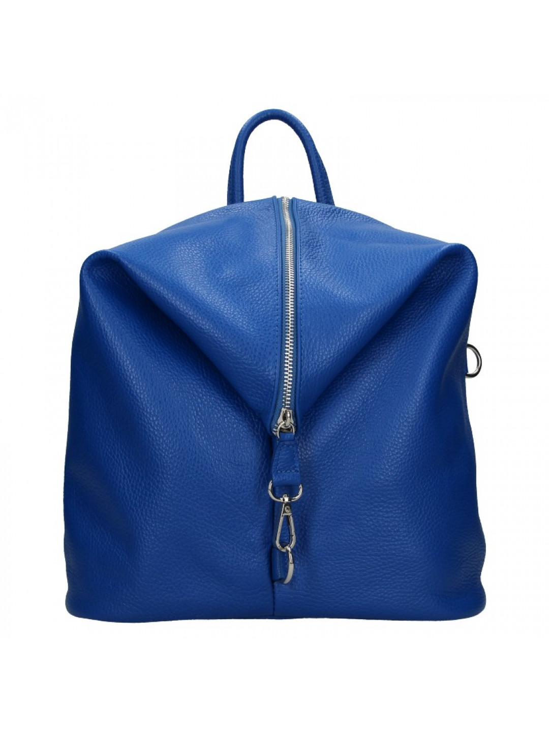 Kožený dámský batoh Unidax Arabel – modrá
