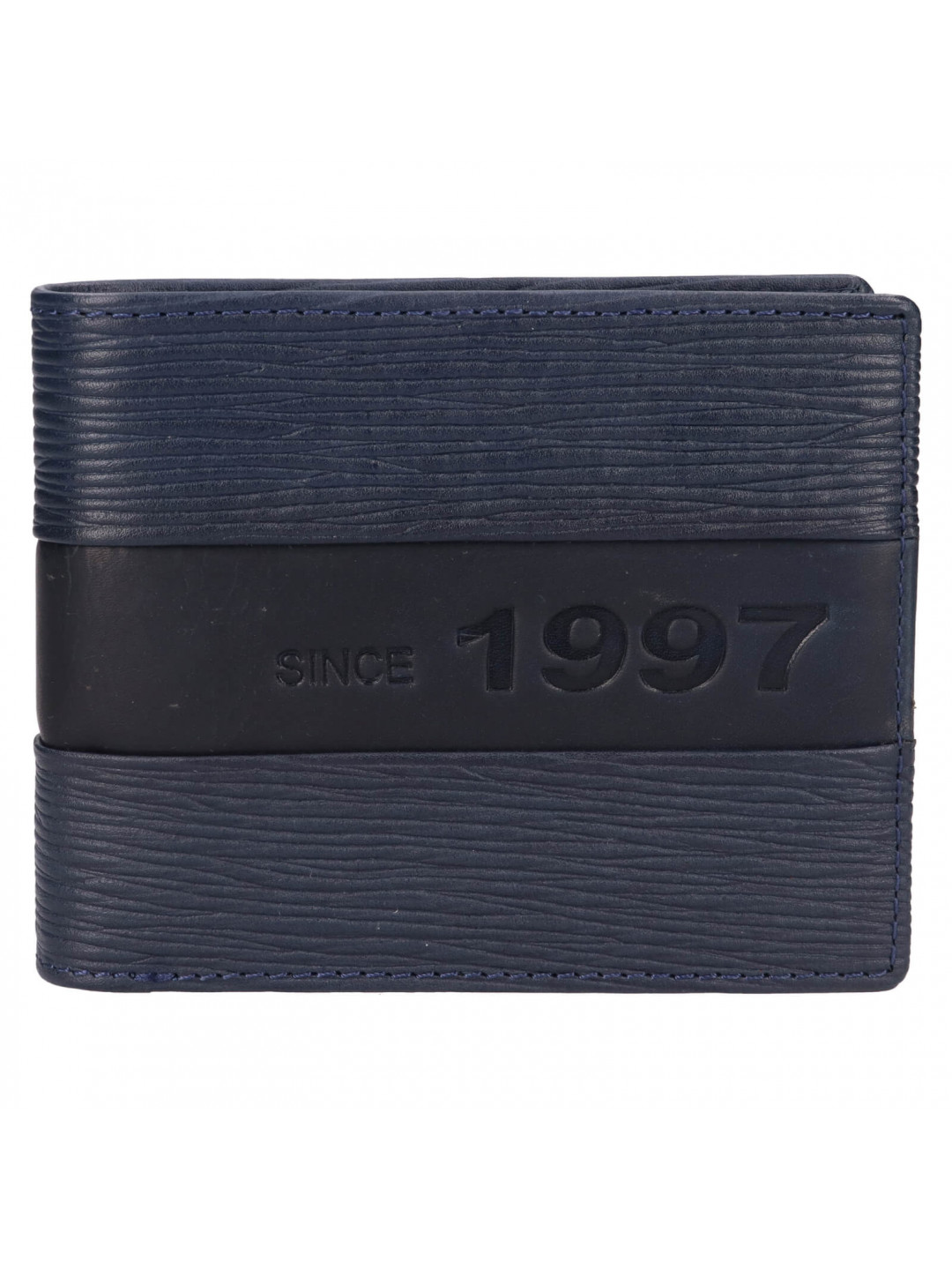 Pánská kožená peněženka Lagen Eugen – modrá