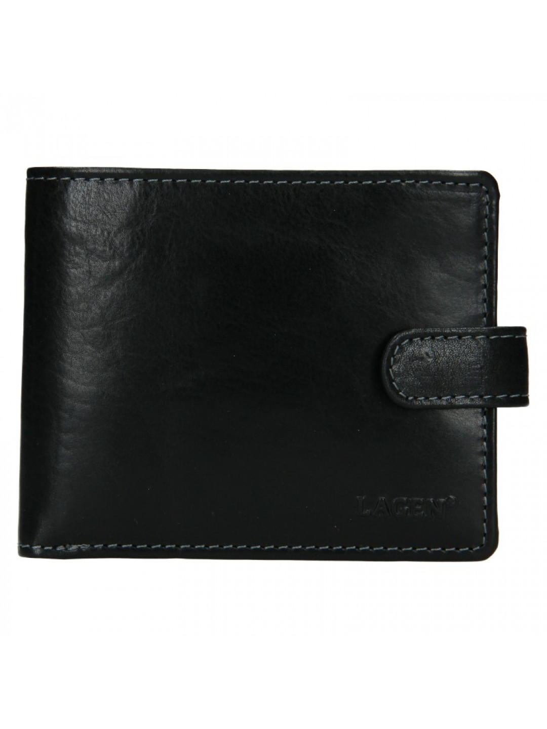 Pánská kožená peněženka Lagen Mareto – černá