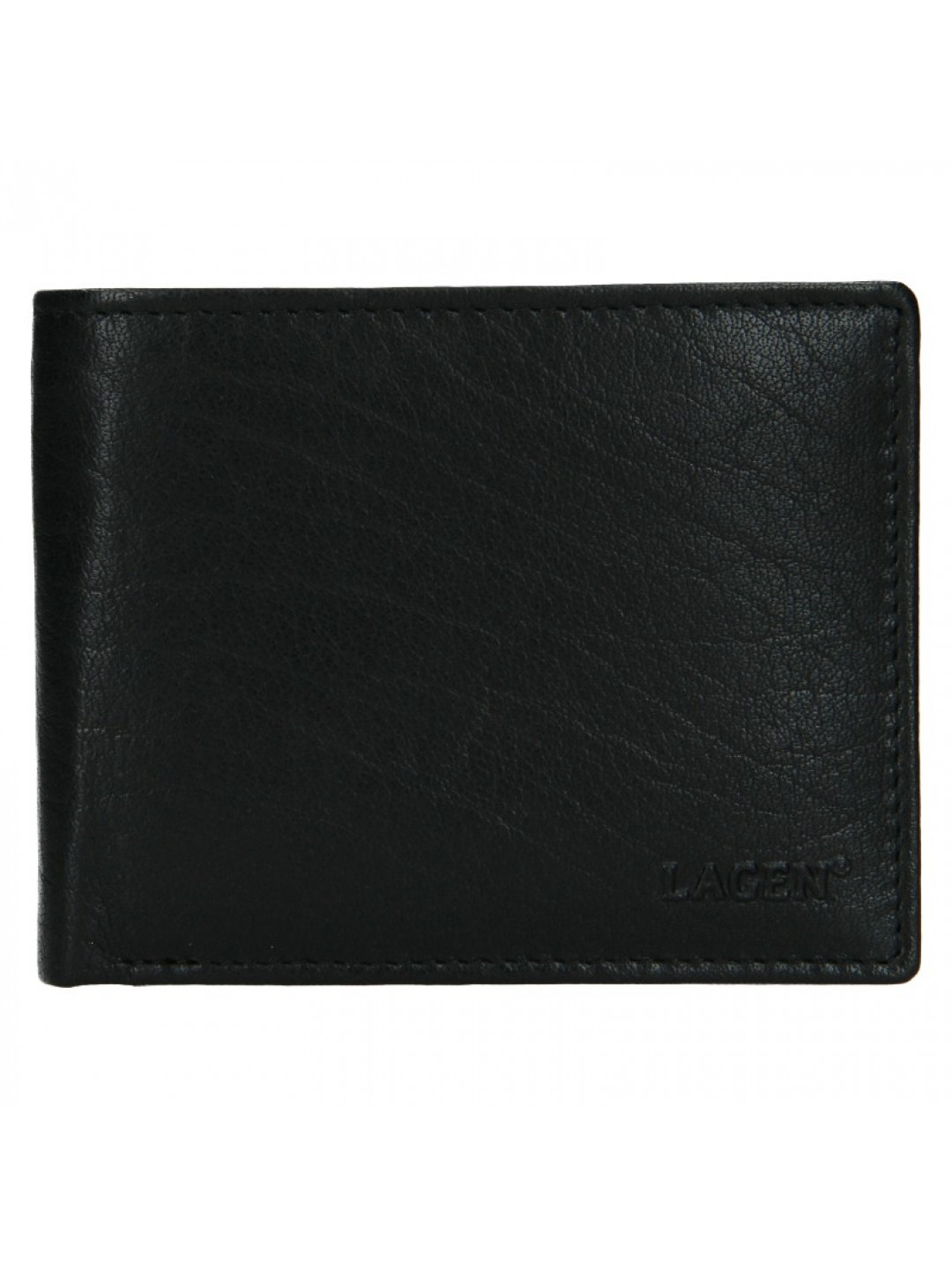 Pánská kožená peněženka Lagen Kall – černá