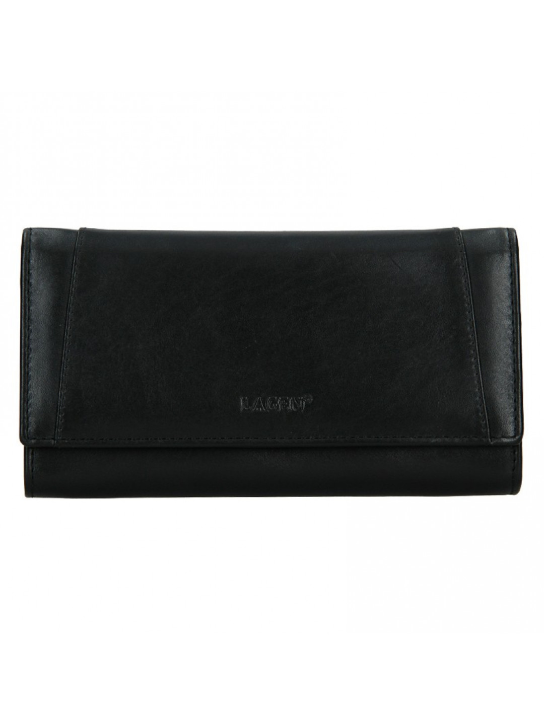 Dámská kožená peněženka Lagen Barbora – černá