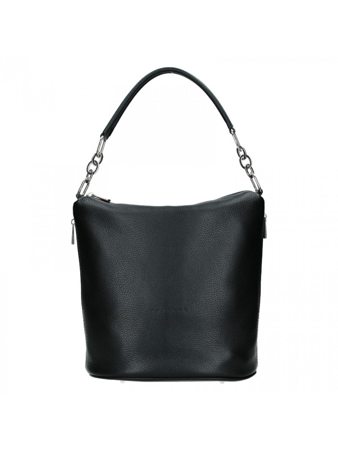 Dámská kožená kabelka Facebag Talma – černá