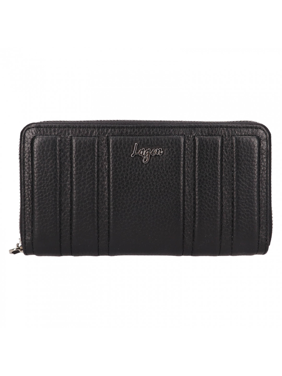 Dámská kožená peněženka Lagen Martena – černá