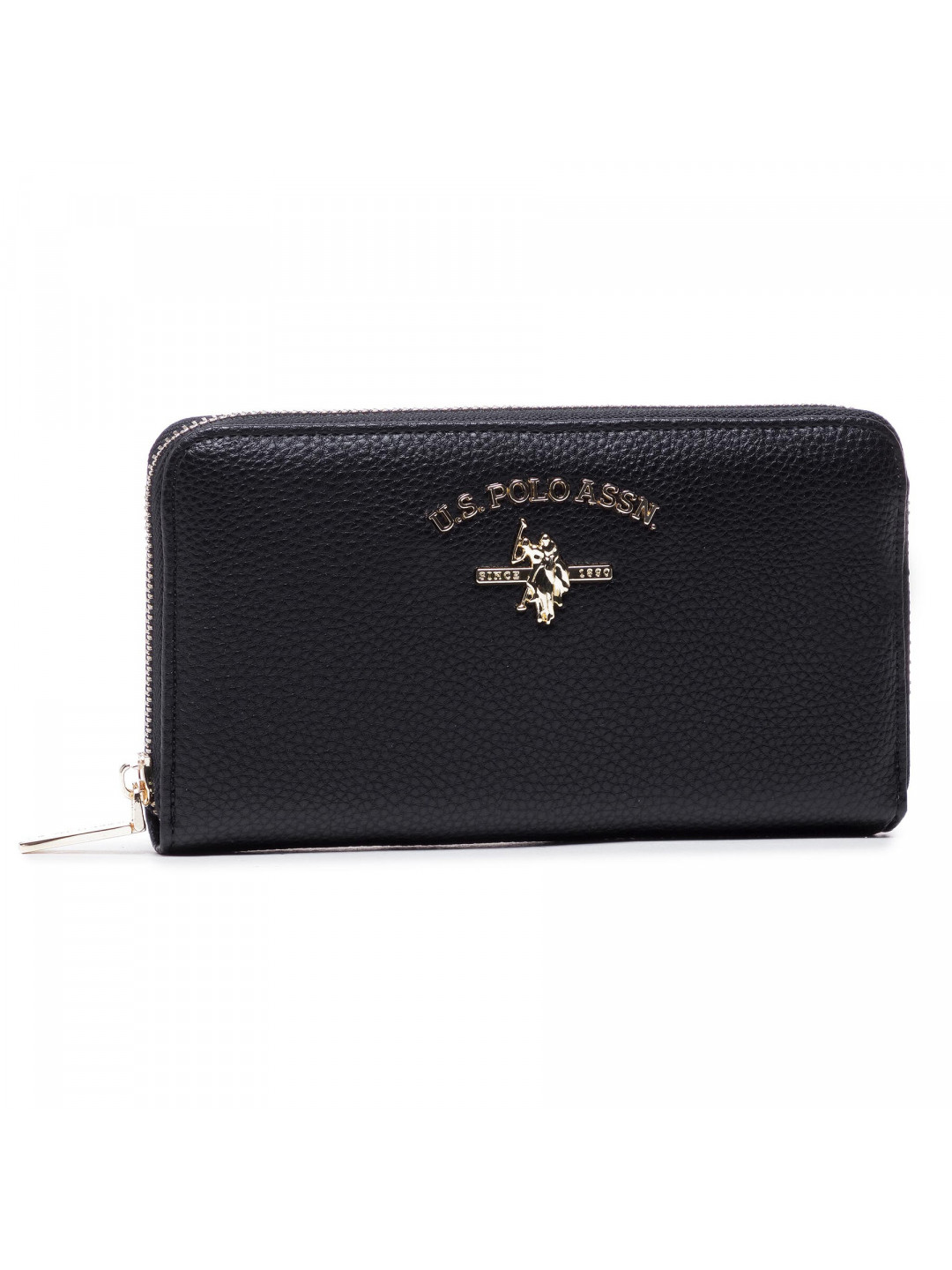 Velká dámská peněženka U S Polo Assn Stanford L Zip Wallet BEUSS5184WVP000 Černá