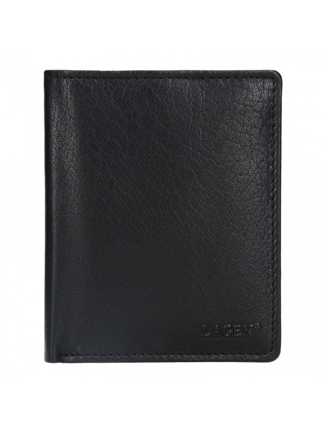 Pánská kožená peněženka Lagen Magnusen – černá