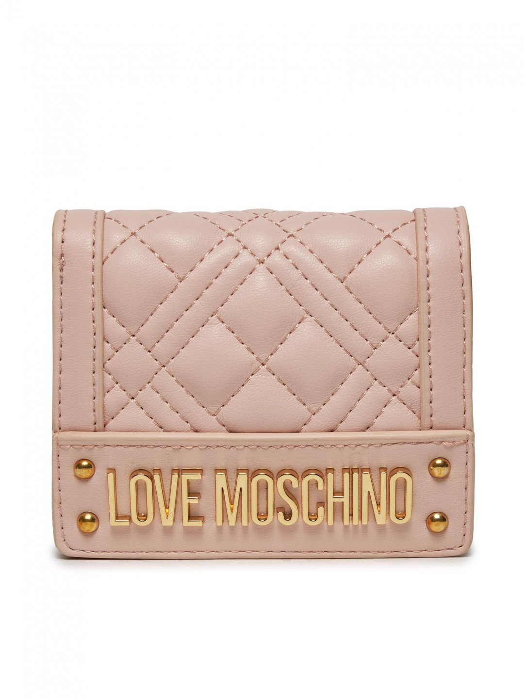 LOVE MOSCHINO Malá dámská peněženka JC5601PP1ILA0601 Růžová