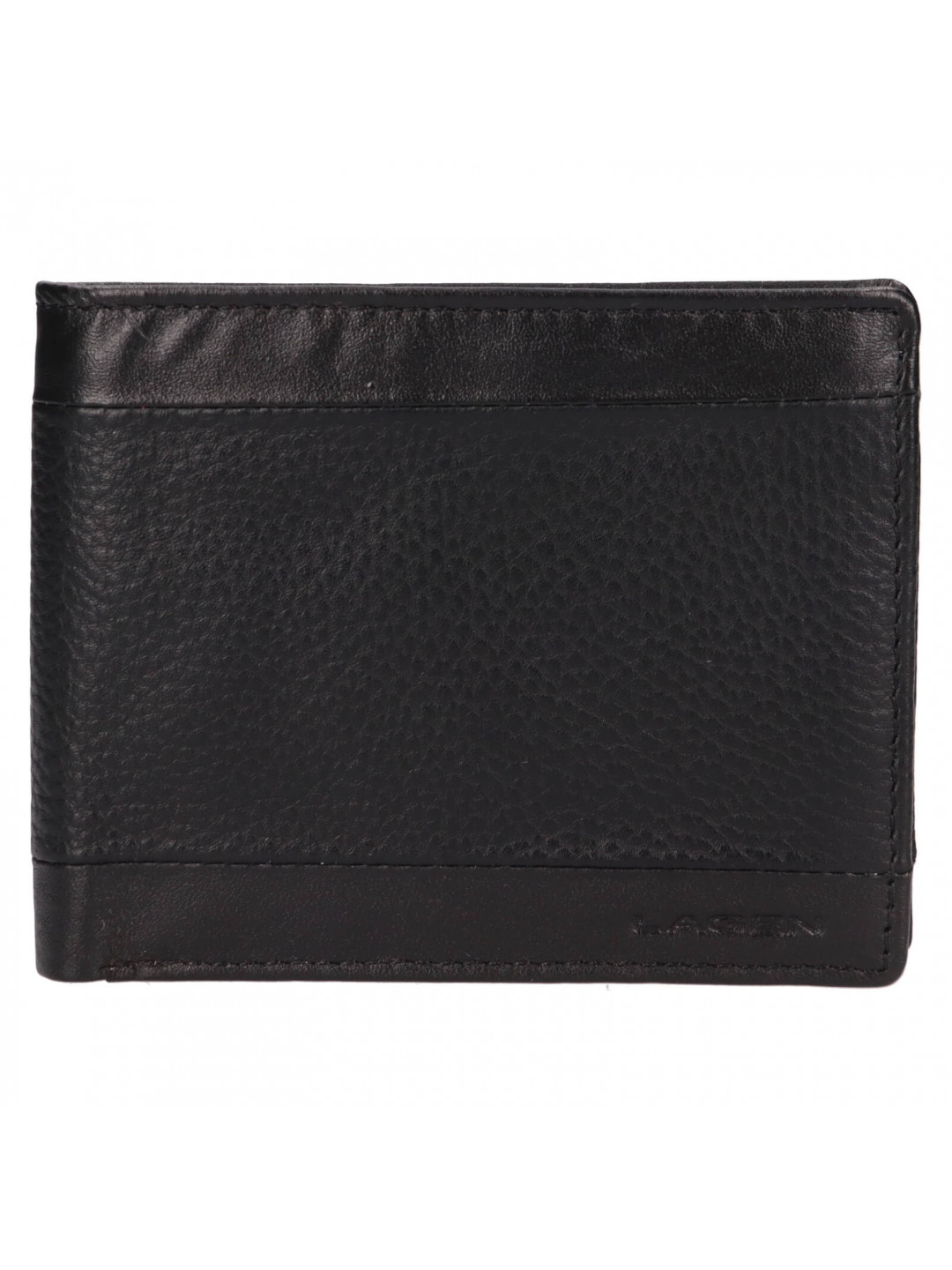 Pánská kožená peněženka Lagen Berber – černá