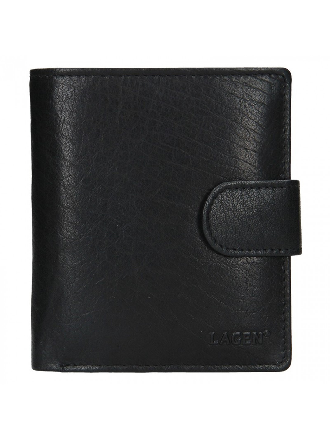 Pánská kožená peněženka Lagen Katini – černá