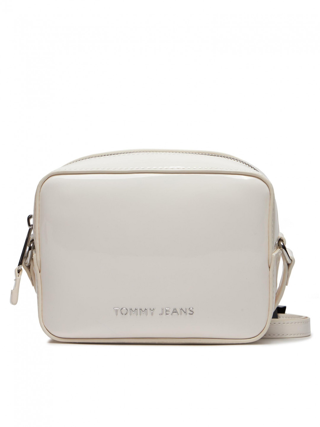 Tommy Jeans Kabelka Tjw Ess Must Camera Bag Patent AW0AW15826 Écru