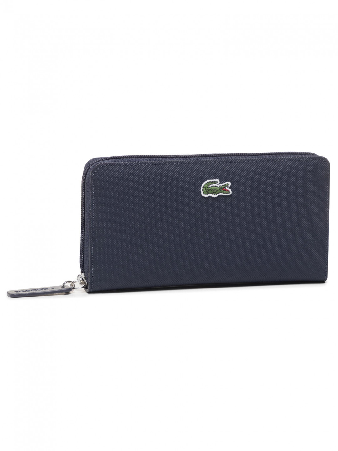 Lacoste Velká dámská peněženka L Zip Wallet NF2900PO Tmavomodrá