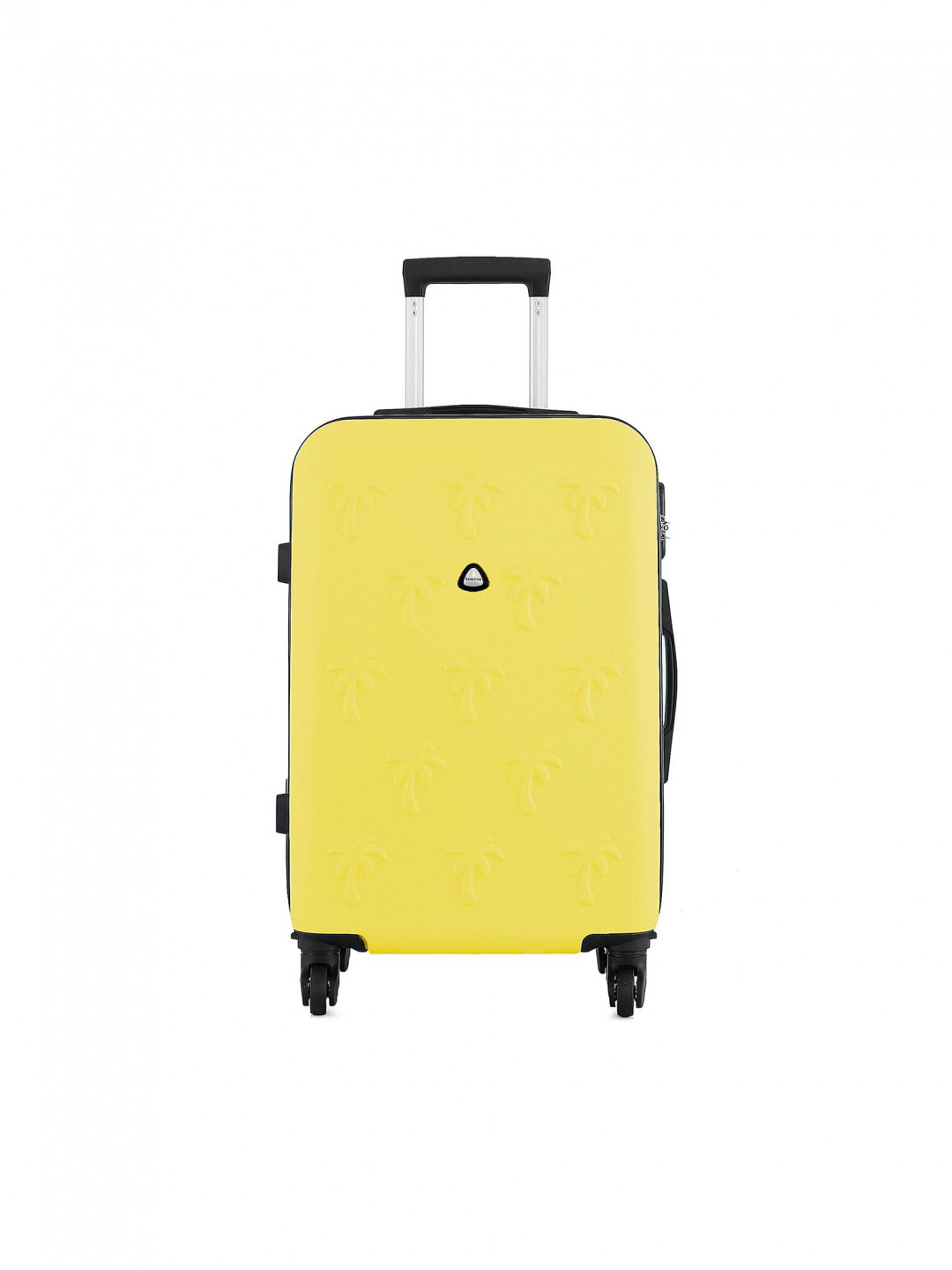 Semi Line Velký kufr T5629-6 Žlutá